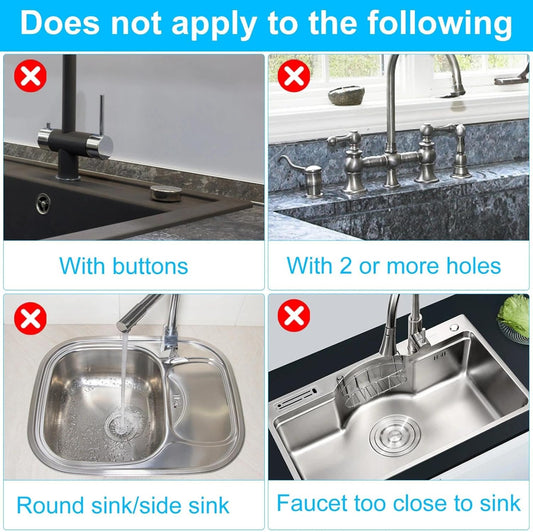 TNSLAND Abtropfmatte Spüle Wasserhahn Spritzschutz, Wasserhahn Matte, Stone Mat Wasserhahnschutz & Abtropfmatte Wasserhahnmatte Sink Mat für Küche und Badezimmer Inklusive Sandpapier Hellgrau 40x10cm