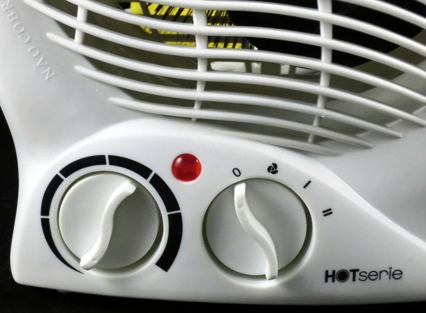 Elektrischer Heizlüfter Heizer 1000W / 2000W Heizung 3 Stufen Neu